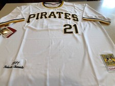 Mitchell & Ness Cooperstown 1971 Pittsburgh Pirates Roberto Clemente - Mens XL