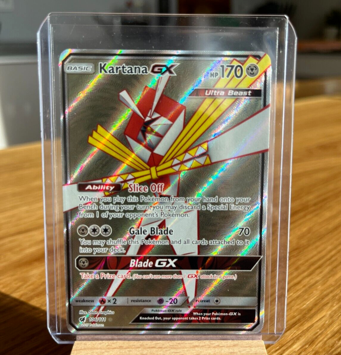 106/111. kartana gx (rara ultra) - invasion ca - Buy Antique