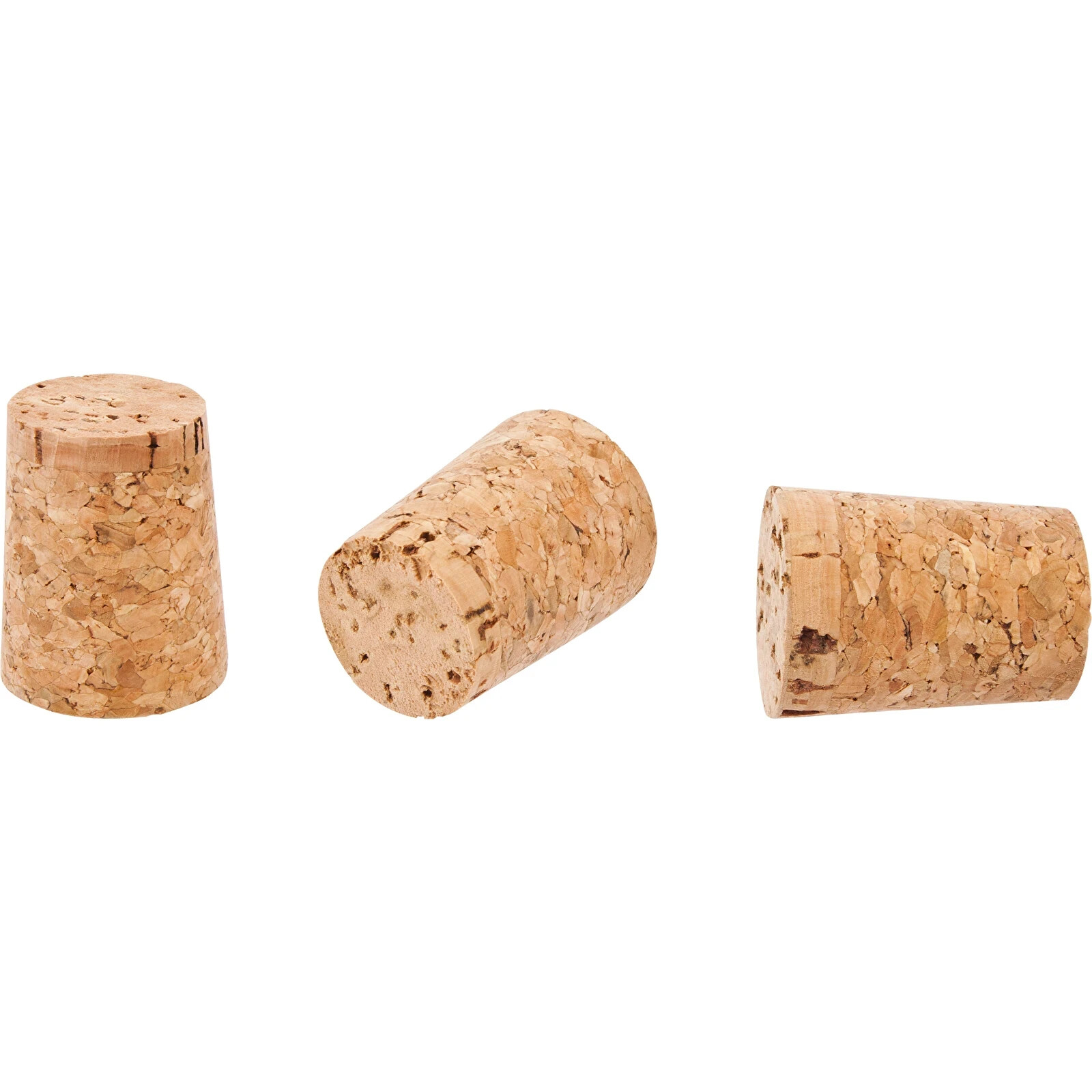 3 x CORK BUNGS 33/30mm Cone Corks - Wine Beer for Demijohn Bottles Home Brew