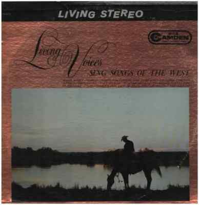 LP Living Voices Living Voices Sing Songs Of The West STILL SEALED NEW OVP