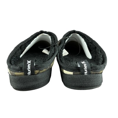 Hurley Duke Comfort Memory Foam Green Black Camo Slip On  display picture 2