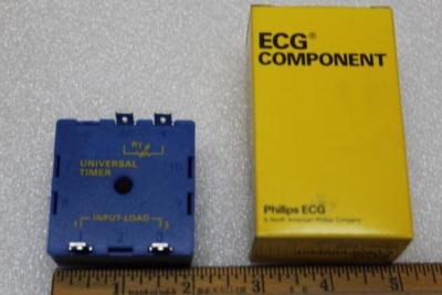 Philips ECG RLY210 Solid State Delay On Timer 19-265VAC/DC, 12 to 480 Seconds