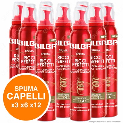 12 X Bilba Styling Soft Extrastark, 200 Ml – Leinsamen & CR.Flüssigkeit Für Haare