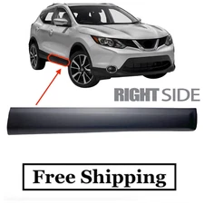 Fit 2017-2022 Nissan Rogue Sport Front Door Trim Molding Right Side Passenger
