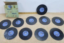 VTG Thorens Swiss Music Discs Set Of 10 Narcissus William Tells For Music Box