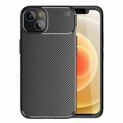 FÜR XIAOMI POCO C85 - VENNUS CARBON ELITE Back Case Cover Hülle Tasche SCHWARZ