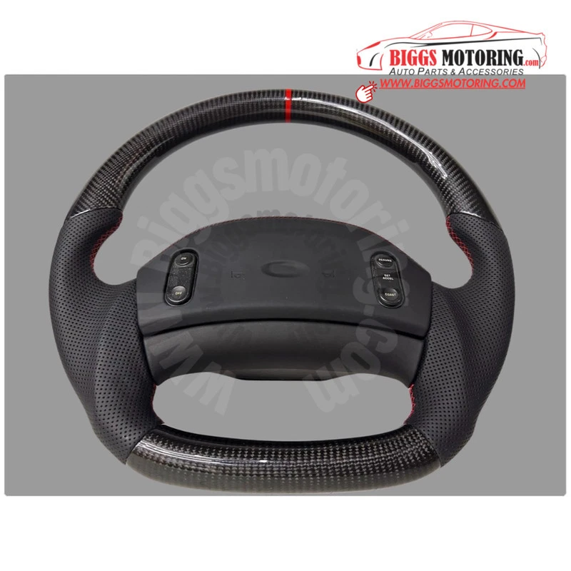 Volante de fibra de carbono personalizado Cruise Ford F150 F250 Bronco .92-96 Foto 4 de 4
