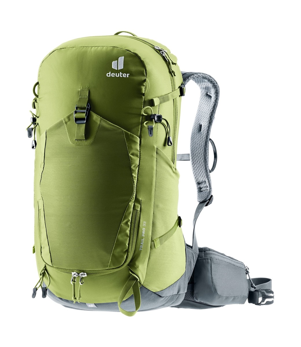 deuter act lite 50 l 10 backpack 50+10 Hiking Cotopaxi Batac 16L Backpack laptop bags facilitating effective airflow and Color:Silver Lilac-Barely Green-Tattoo