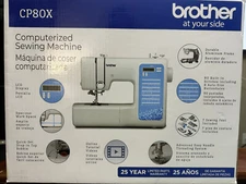 Brother CP80X Computerized Sewing Machine - White (CP80XSOFTWR)