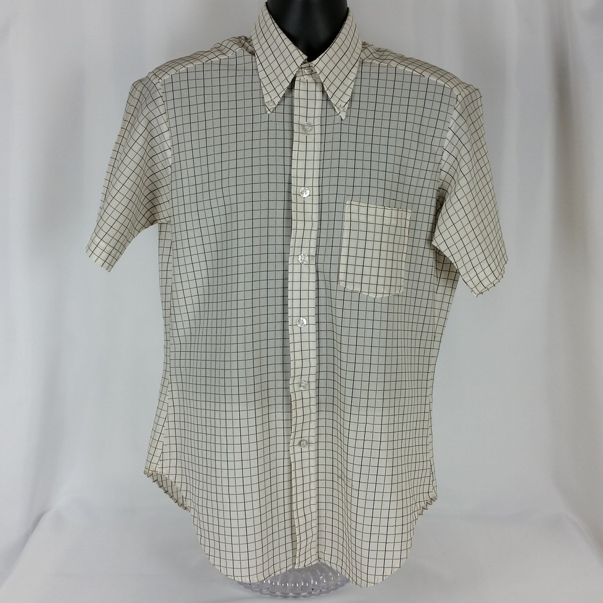 Vintage Sears Best Perma Prest Mens 16 The Comfort Shirt Vintage Sears Best Perma Prest Mens 16 The Comfort Shirt