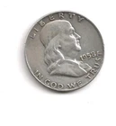 1958 D Franklin Half Dollar 90% Silver Denver NO COMBINED SHIPPING