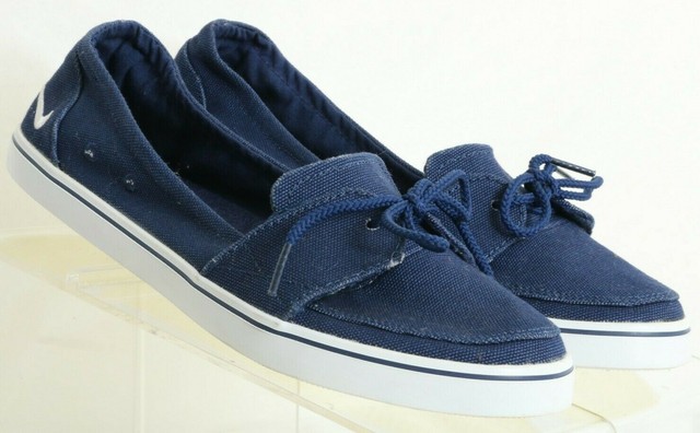 nike blue canvas