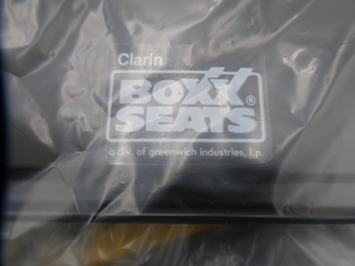 Clarin Boxx Seats - Vintage NOS - Sealed Bag Unopened - Padded Stadium Seat - Picture 7 of 12