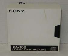 Sony 10 Disc Compact Disc Magazine XA-10B CD Automatic Changer Black