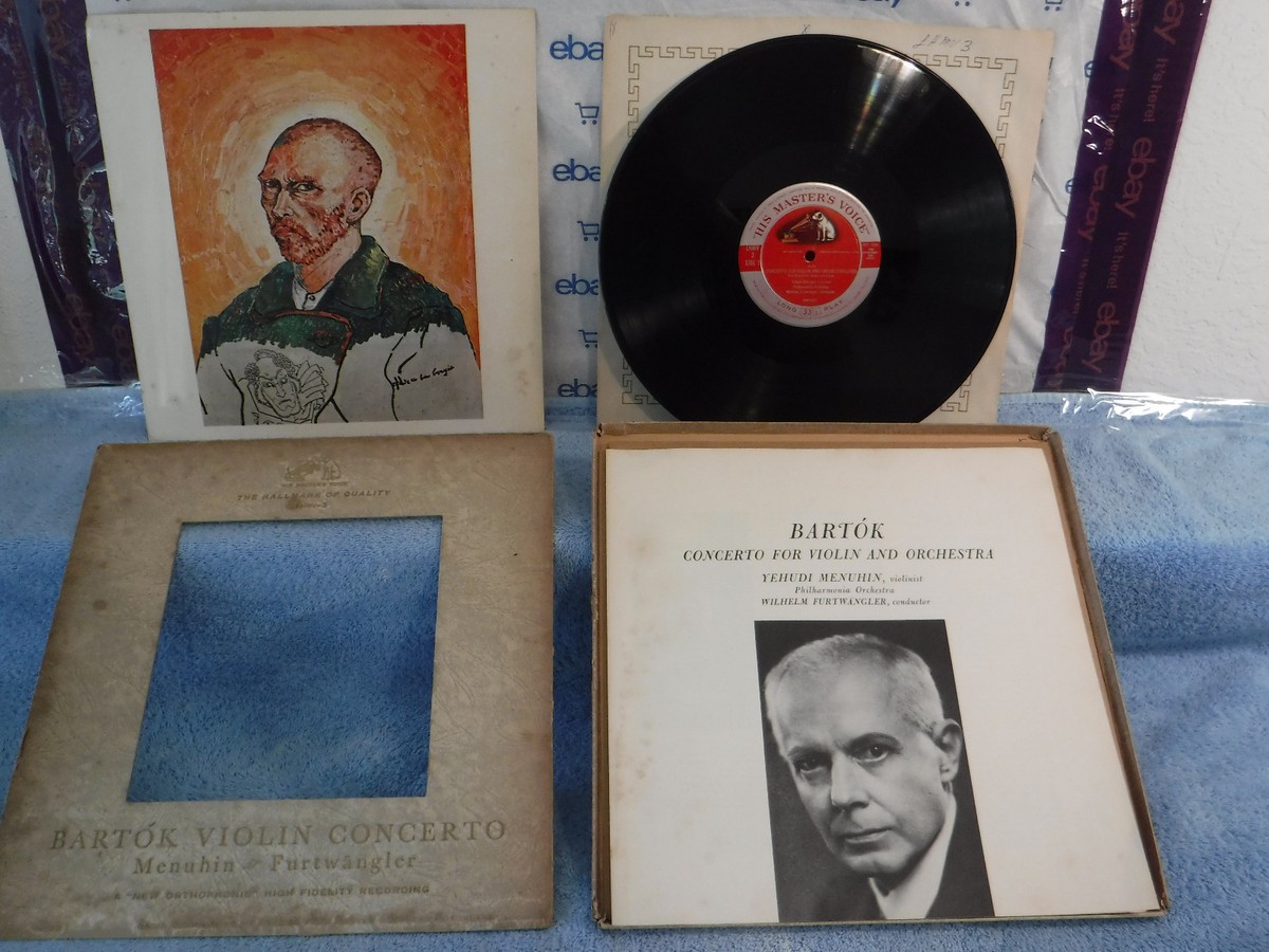 BARTOK VIOLIN CONCERTO LHMV-3 レコード Tchaikovsky & Bartok
