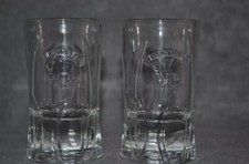 6 X Zubrowka Shot Glasses Brand New Vodka Home Bar Man Cave Collectable