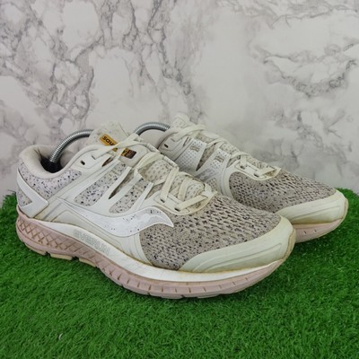 Saucony Laufschuhe Größe 8,5 Damen weiß Omni ISO Sport Turnschuhe Fitness Jogging