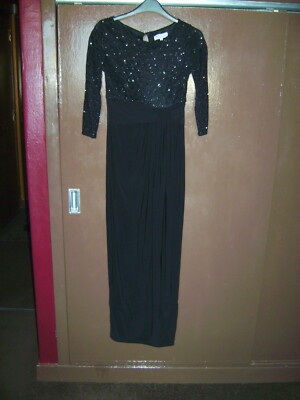 petite black evening dresses uk