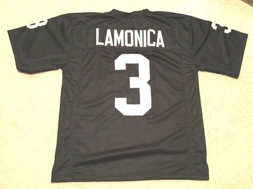 Custom Sewn Stitched Rod Martin Black Jersey – Unlicensed Oakland Raiders – Men's M, L, XL, 2XL