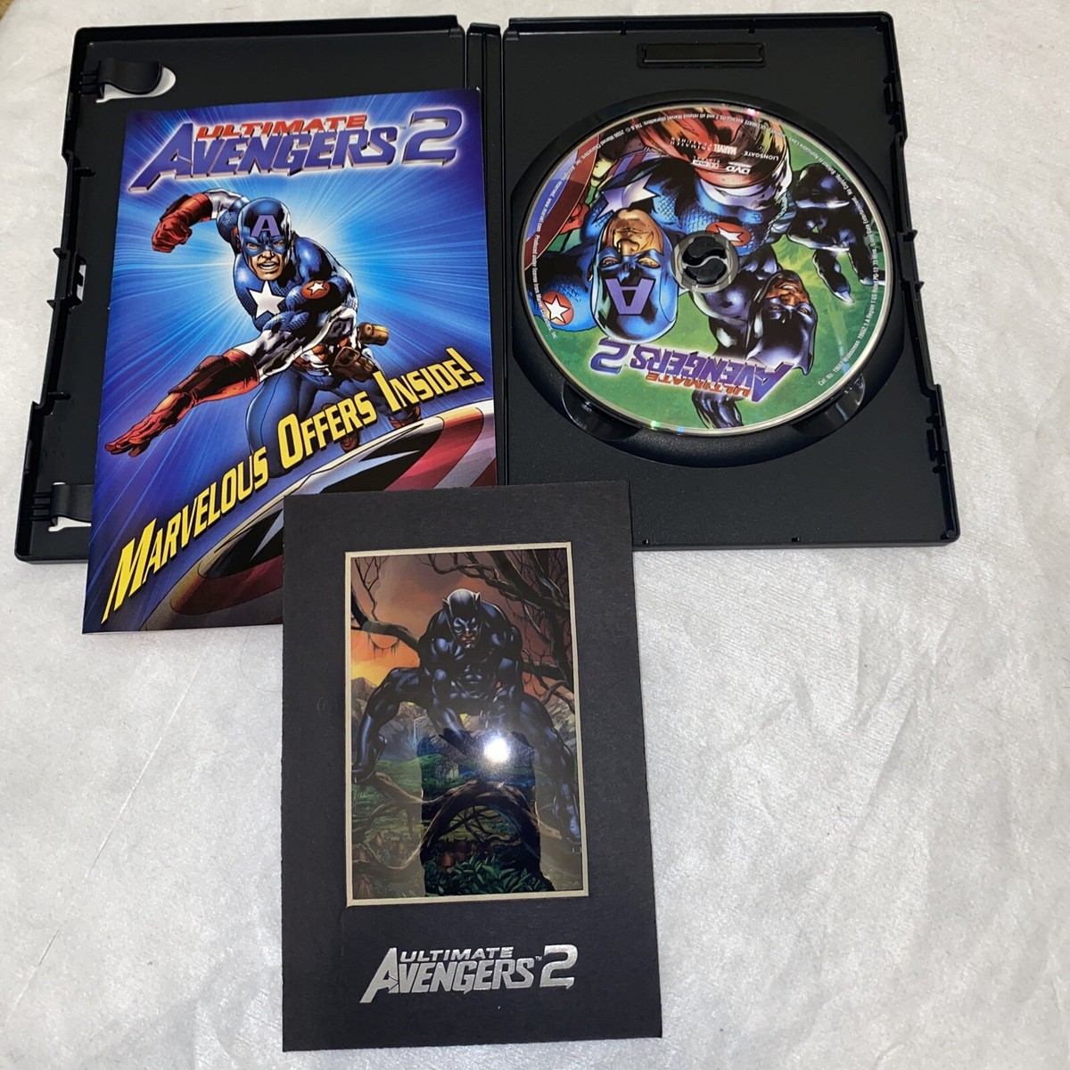 (未使用･未開封品)Avengers: 65 Set 2 Volume 2 [DVD] Amazon.com: Ultimate Avengers 2 (Rise of the Panther