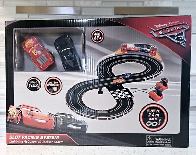 Storm Cars Jackson Storm Race Track Disney Pixar Slot Racing