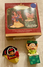 1997 Hallmark Keepsake Ornament Disney Snow White  Seven Dwarfs Anniversary Ed.