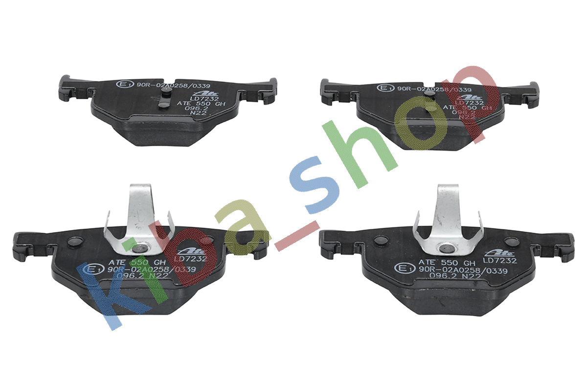 CERAMIC BRAKE PADS REAR FITS BMW X5 E70 X5 F15 F85 X6 E71 E72 X6 F16