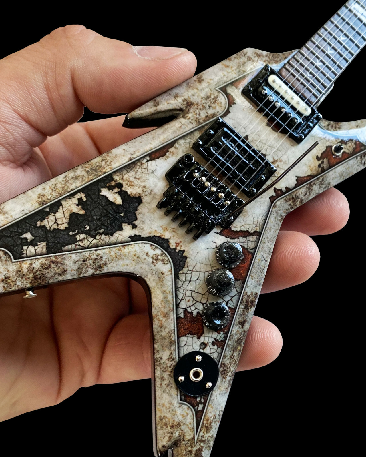 Dimebag Darrell Razorback Rust Dimebag Darrell Rust Razorback Mini Guitar - Officially Licensed | eBay
