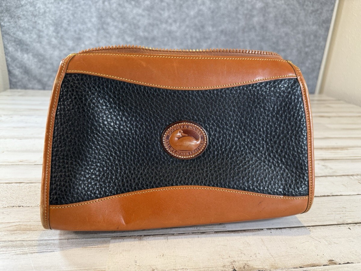 Dooney & Bourke Vintage Authentic Black And Brown Crossbody Bag | eBay