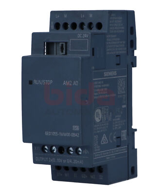 Siemens 6ED1055-1MM00-0BA2 / 6ED1 055-1MM00-0BA2 LOGO! AM2 AQ Erweiterungsmodul 