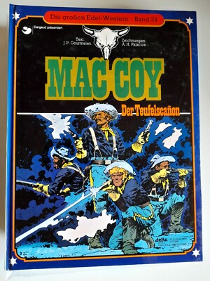 MAC COY Edel-Western Band 34: ''Der Teufelscanyon'', Delta Verlag, Hardcover rar