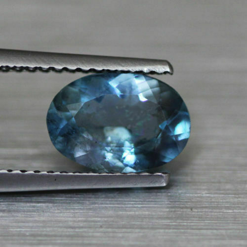 1.34CT GOOD COLOR! 100% NATURAL EARTH MINE AQUAMARINE LOOSE GEMSTONE - Picture 2 of 3