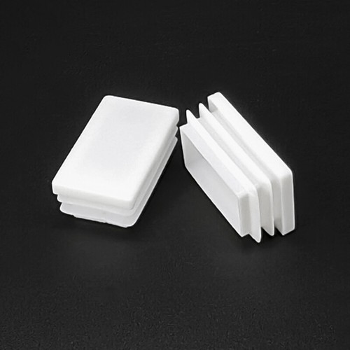 30x50mm Inserts Tube End Caps Plastic Blanking Plugs Pipe Bungs Rectangle Cover - Picture 5 of 8