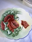 LaSeynie P&P Limoges France Hand Painted 8 1/2in” Plate Berry Floral Design — photo 1