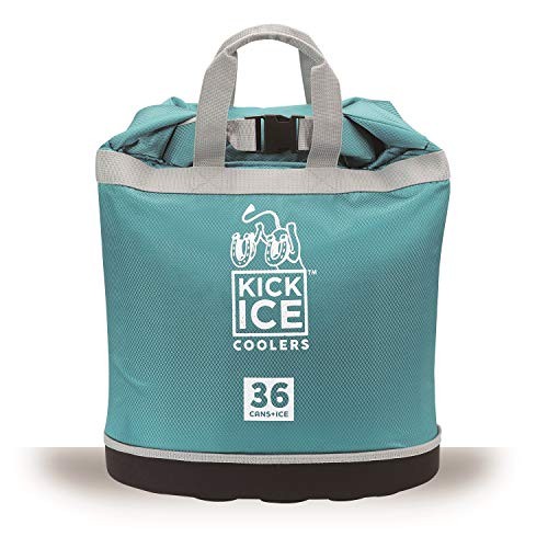 МЯГКИЙ ОХЛАДИТЕЛЬ KICKICE DRY BAG С ГЕРМЕТИЧНОЙ ПОДКЛАДКОЙ БЕЗ ПВХ 8030 - БИРЮЗОВЫЙ