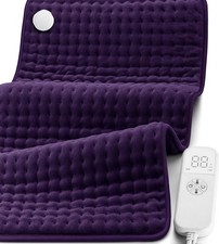 Heating Pad Back Neck  Shoulder Pain Relief 17"x33" Electric Moist/Dry Heat Pad