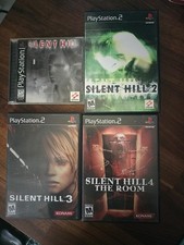 Silent Hill 1, 2, 3, 4 [PS1 Playstation 1, PS2 Playstation 2] Collection!