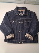 BURBERRY Authentic Iconic Children's denim Burberry Nova Check plaid pattern