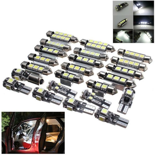 Kit New Car Lights Interior LED Lights Car Bulb Lamp Bulbs Map Dome Lights 12V - Picture 2 of 12