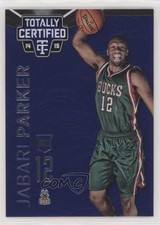 2014 Totally Certified Platinum Blue /149 Jabari Parker (Green Jersey) #142 4l3