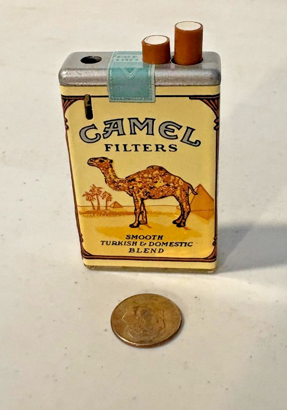 vintage CAMEL Cigarette Lighter Butane