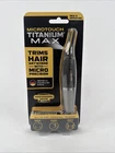 MicroTouch Titanium Max Lighted Personal Precision Trimmer - Brand New