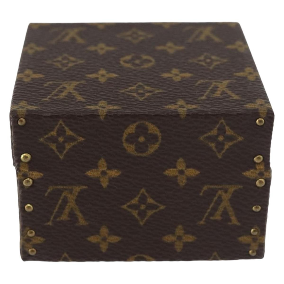 LOUIS VUITTON Monogram Case Eccrine Declaration Jewelry Box M21010