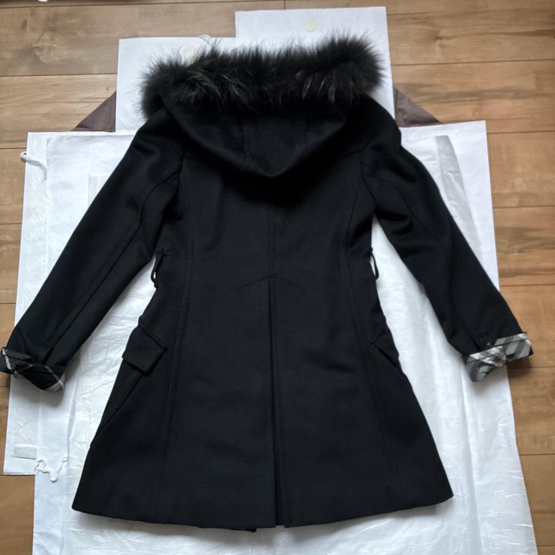 Burberry   Item  Blue Label Hooded Wool Coat thumbnail 7