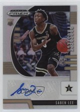 2020-21 Panini Prizm Draft Picks Prospect Silver Saben Lee #PA-SA Auto 07d9