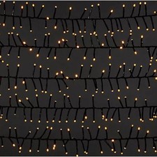 Image of LED Christmas String Lights 2000 Warm White Timer Fairy Indoor Outdoor 37.5m