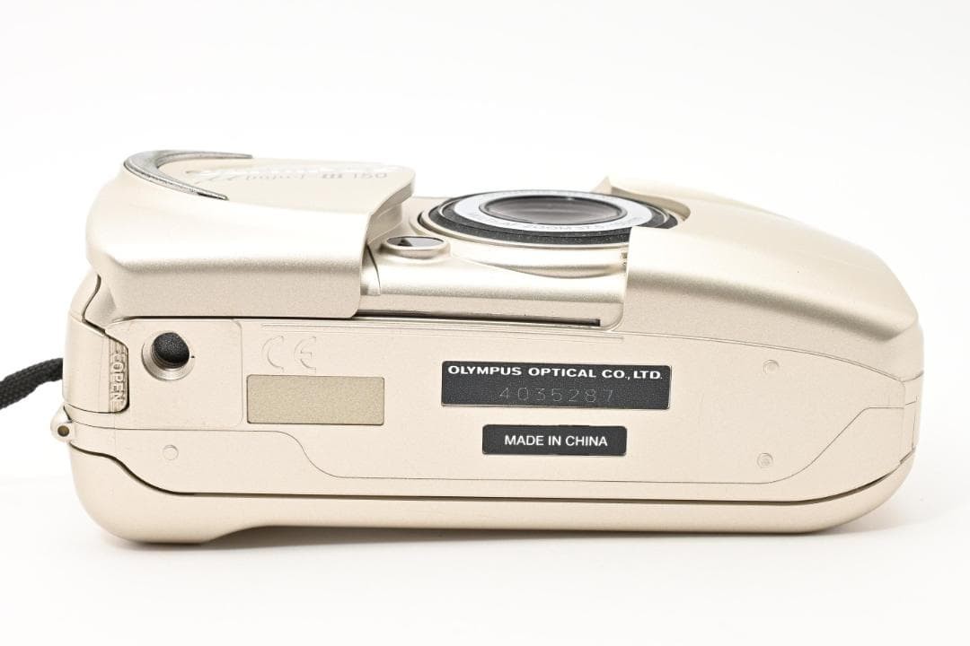 Olympus mju III 150 37.5-150mm Film Camera Gold w/ Case Battery