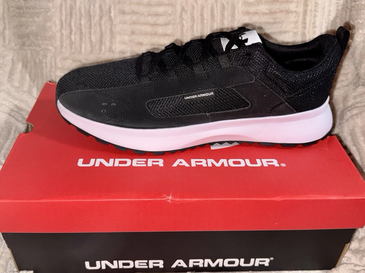 Under Armour UA Street Mirage Shoes Men Sz 11.5 Black/White Sneakers 3028378-002 Under Armour UA Street Mirage Shoes Men Sz 11.5 Black/white  main image 2