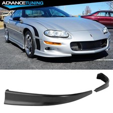 Fits 98-02 Chevy Camaro Oe Style Pu Front Bumper Lip Spoiler Splitter Unpainted