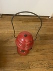 VINTAGE RED Coleman Single Mantle 200a  Lantern With BRAND NEW GLOBE IN BOX — photo 4